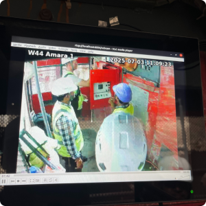 SmartHoist CCTV Camera inside MKG Construction Hoist Mumbai Thane