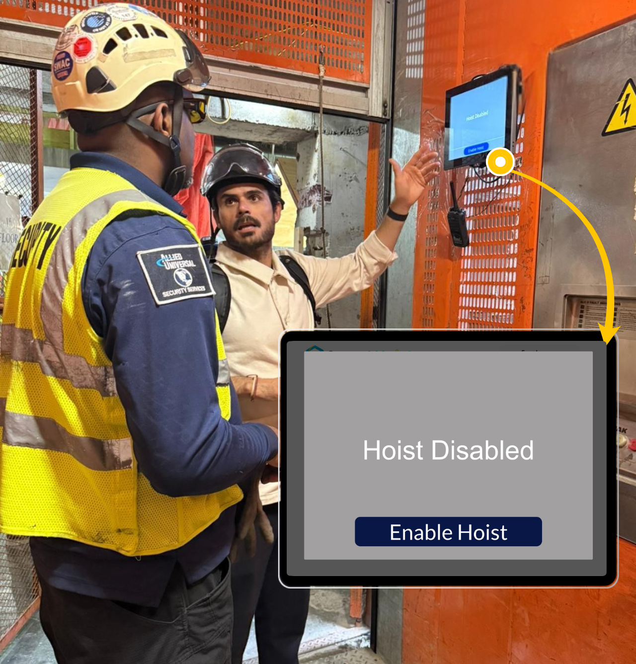 SmartHoist Basic Hoist Disabled