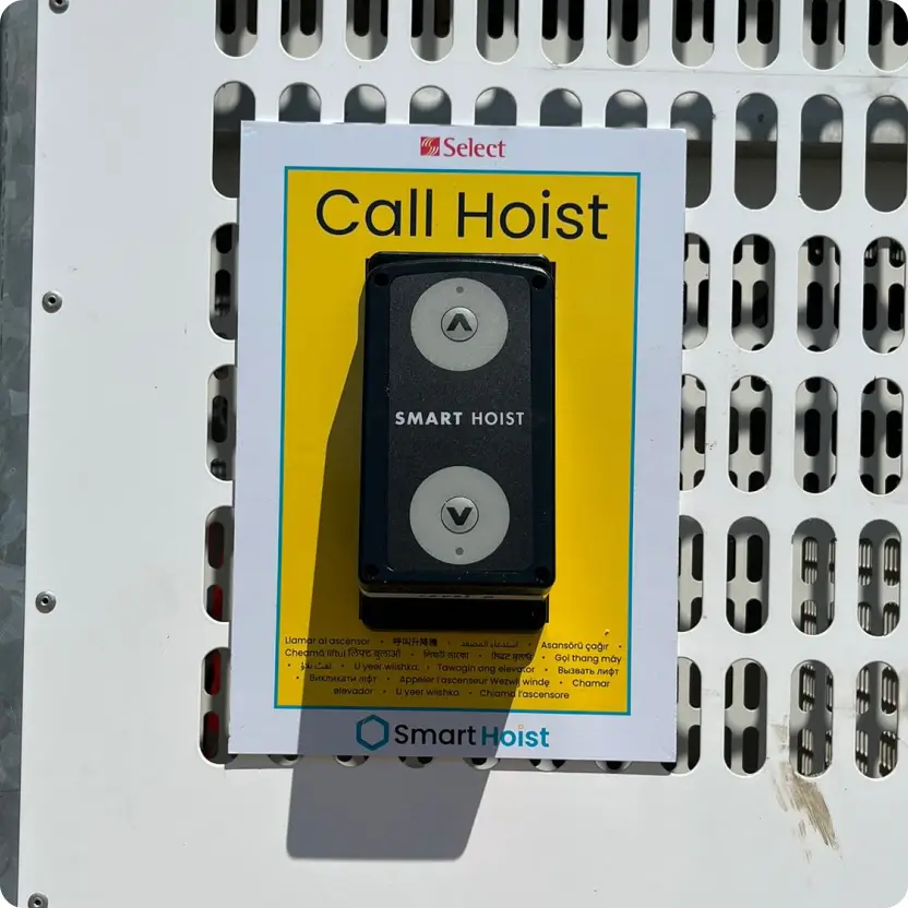 SmartHoist Call Button Plate